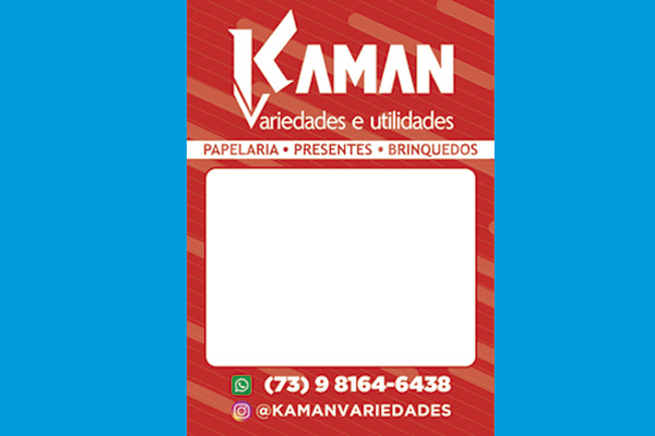 Cavalete publicitário para calçada